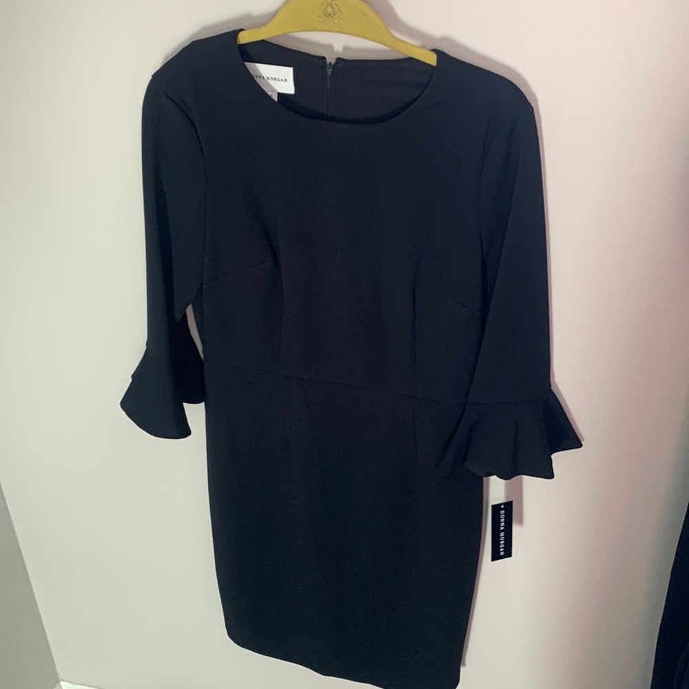 NWT Donna Morgan Black Dress Size 10